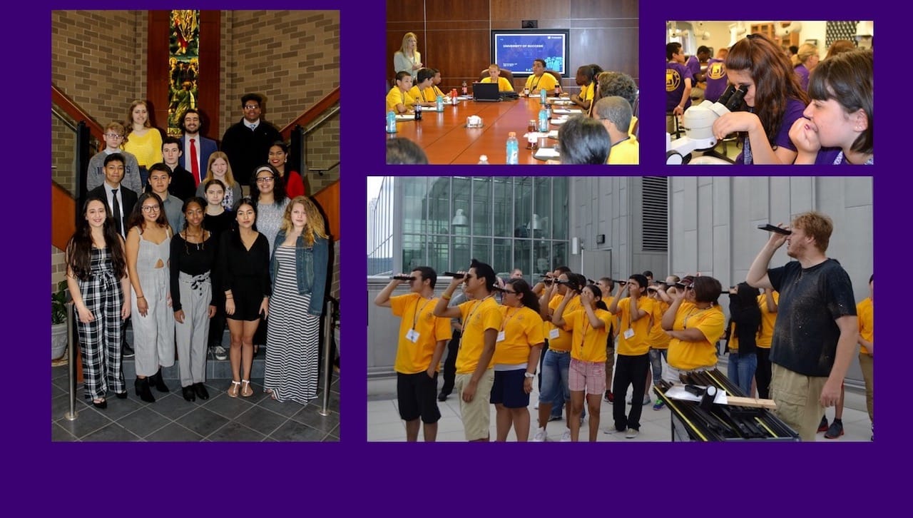 The University of Scranton’s University of Success, a four-year pre-college mentorship program that is offered free of charge to participants, is now accepting applications for the upcoming 2024 academic year that begins this summer. Applicants must be currently enrolled in the eighth grade.